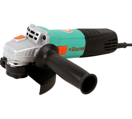 УШМ Sturm!, 125 мм, 900Вт, 10000об/мин, ТОНКАЯ РУКОЯТЬ, mod T