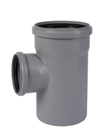 Тройник ПП 90х50/87° серый, Ostendorf HT 114420