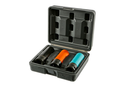 Набор усилен головок под квадрат 1/2