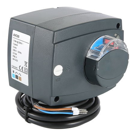 Электропривод поворотный аналоговый 24 В (0-10 В). VALTEC