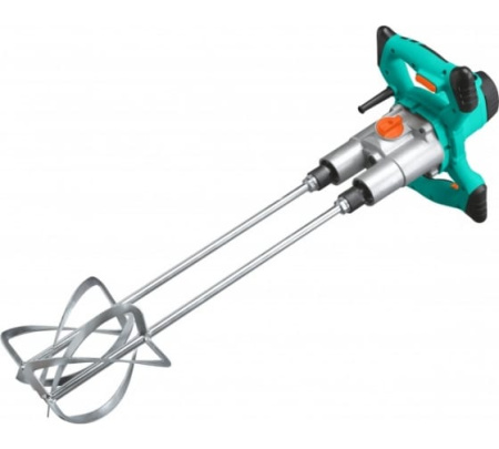 Электрический миксер 1600Вт, 2 лопасти, 2 скор, метал корпус редуктора, Sturm!