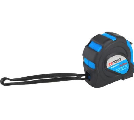 Рулетка 5х25мм, ОБРЕЗИНЕННЫЙ корпус, КЛАСС ТОЧНОСТИ II, УСИЛЕННЫЙ магнит, СОЮЗ