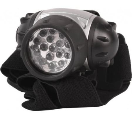 Фонарь налобный 16 LED, 4 режима, 31лм, Sturm!