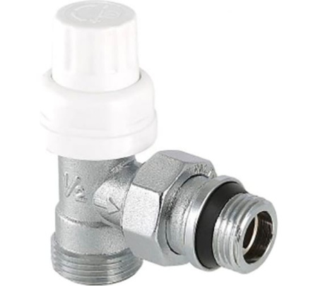 Клапан термостатический угловой Евроконус 1/2