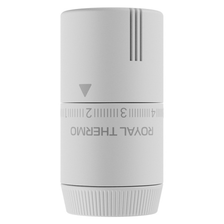 Термоголовка жидкостная Royal Thermo Design М30х1,5 (белый)