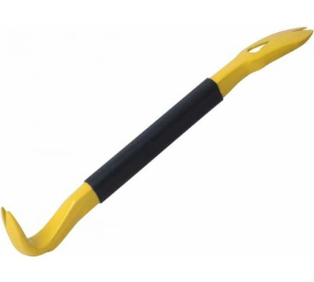 Гвоздодер-лом, обрезиненная рукоятка, 300 x 26 x 14мм, Hanskonner