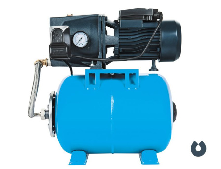 Станция авт.водоснабжения AUTO JSW 55, 1000 Вт, Hmax-40м, Qmax-70 л/мин, корпус-чугун, г/