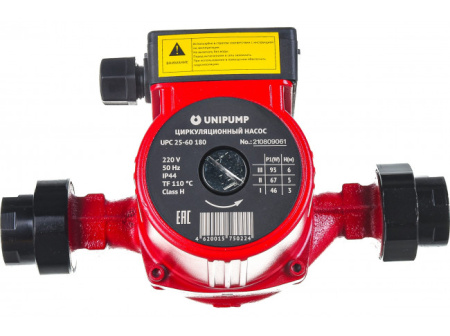 Циркуляционный насос UNIPUMP UPC 25-60 180