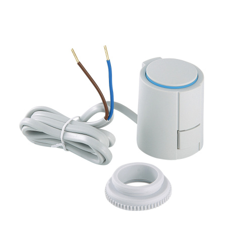 Сервопривод электротермический, нормально открытый, М30 × 1,5, 24 В. VALTEC