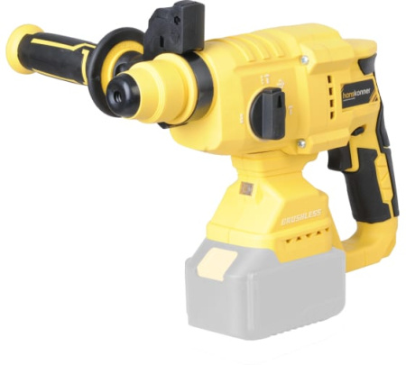 Перфоратор аккум б/щ HANSKONNER, 18В,1BatterySystem,2.2 Дж,3 реж,24мм,1x4.0Ач,ЗУ,кейс