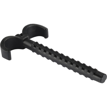 Дюбель-крюк двойной, для труб д.16мм, длина 80мм