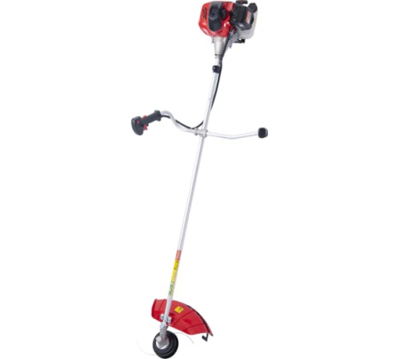 Бензотриммер Sturm! 52см3, 1,5 кВт/2,0 лс, диск 80 зуб /леска/ранц.рем/эрг.рук./ред.сб