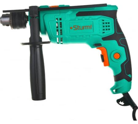 Дрель ударная Sturm!, 700 Вт, 0-2800 об/мин, 0-44800 уд/мин, регул обор, патрон 13мм