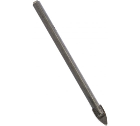 Сверло по стеклу и кафелю, d 5мм, круглый хвостовик, 2 грани, Sturm!