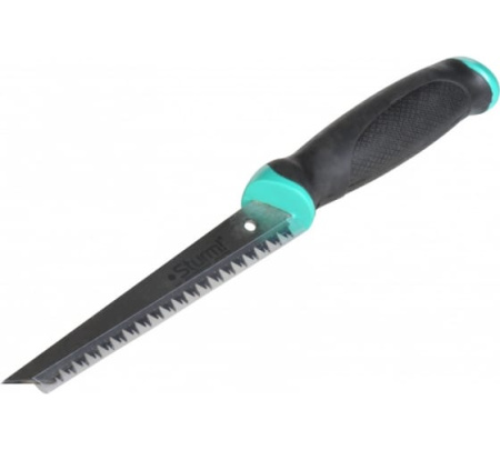 Ножовка по дереву и гипсокартону, 150мм, 7TPI, 3D, Sturm!