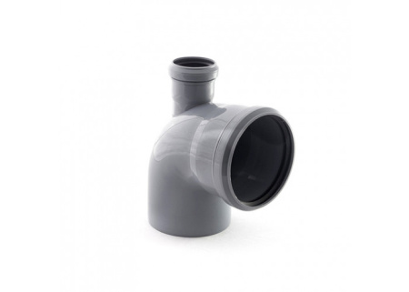 Отвод Ду-110 90* с выходом Ду-50 (прямой)