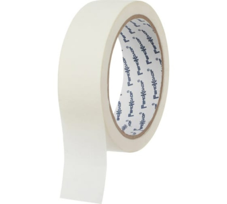Лента клейкая малярная, на бумажной основе, клей - синтетический каучук, 25ммх40м