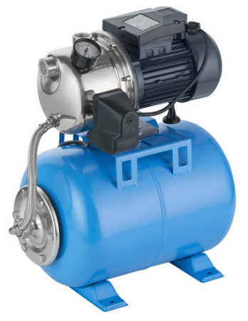 Станция авт.водоснабжения AUTO JS 100, 1050 Вт max (750 Вт), Hmax-40м, Qmax-55 л/мин, кор