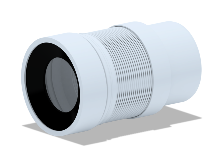 Слив д/унитаза гофр. АНИ с выпуск. ф110  /1/25/ К 821