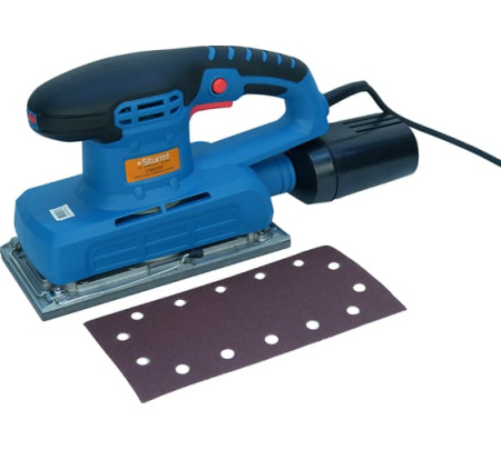 Вибрационная шлифмашина Sturm!, 350 Вт, 115х230мм, регулятор скорости, кабель 4 м